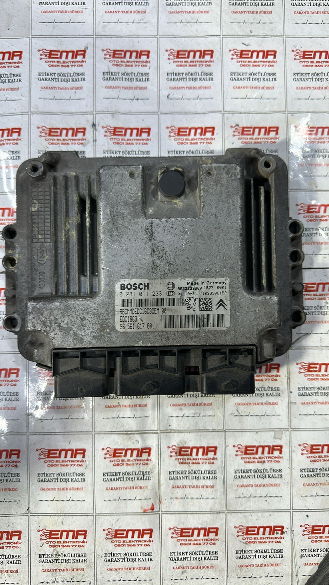 PEUGEOT 206 PEUGEOT 307 MOTOR BEYNİ 1.4 DİZEL MOTOR BEYNİ